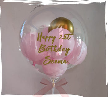 Happy Birthday Golden Foil Letters And 30 Pieces Red, White Balloons For Birthday  Decorations (pack Of 31) at Rs 335.00 in Jodhpur