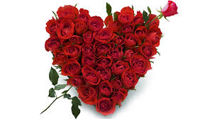 125 Red Roses Heart Shaped Arrangement